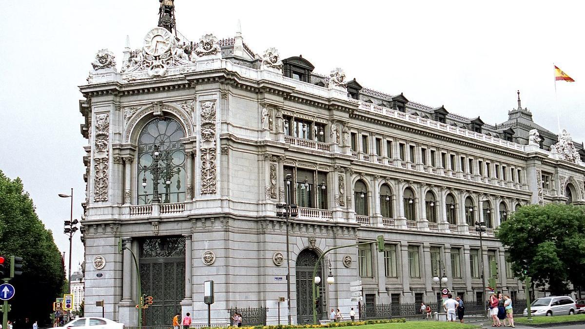 Edificio del Banco de España en Madrid