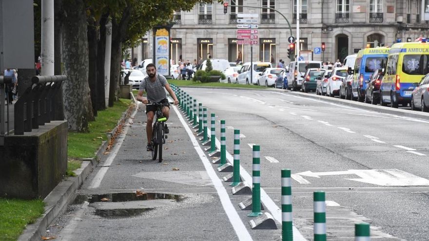 Adjudicada la obra para unir el carril bici del paseo y el Cantón y peatonalizar rúa Alta