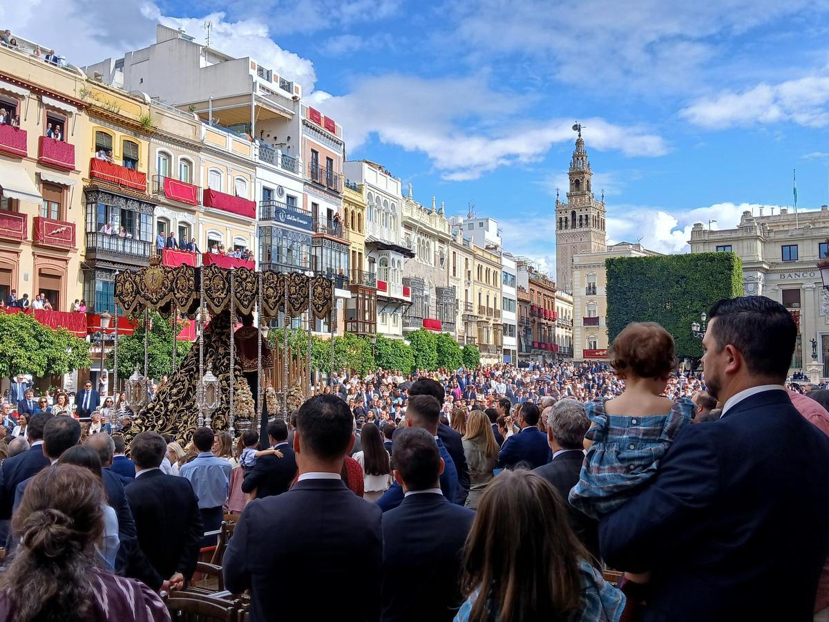 Domingo de Ramos en la Plaza de San Francisco.