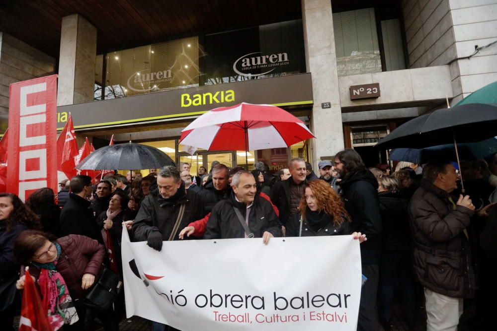 Los trabajadores de Bankia, contra el ERE