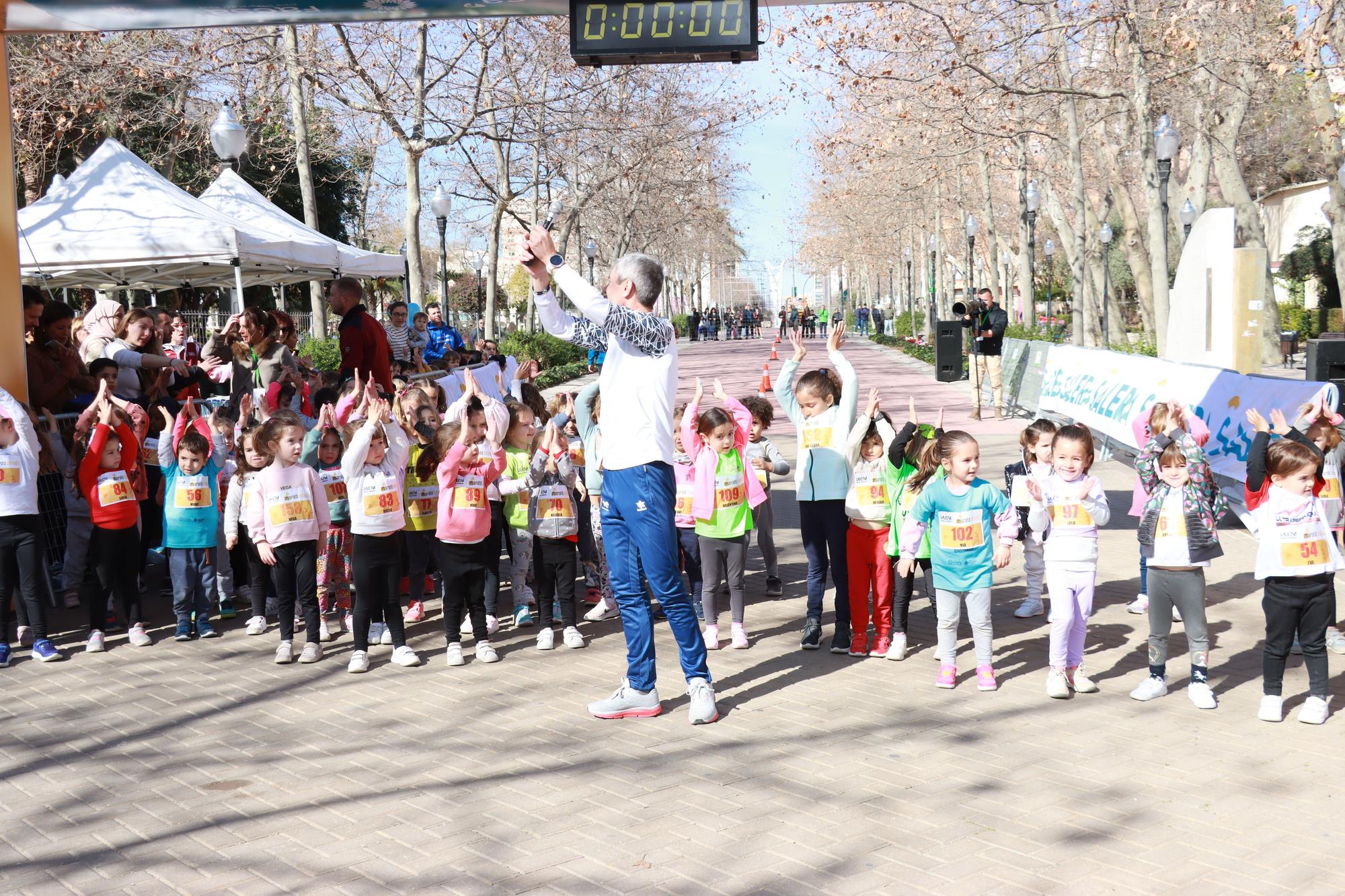 Las mejores imágenes de la maratón infantil en Castelló