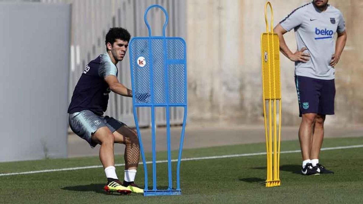 Carles Aleñá estará pronto en condiciones de volver a los terrenos de juego