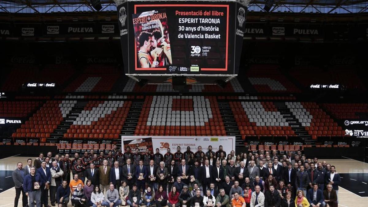 Valencia Basket celebró sus 30 años con un libro conmemorativo