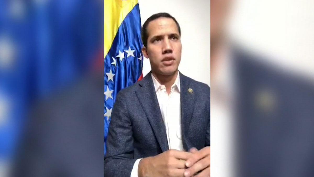 Guaidó asegura que Maduro pretende "disolver el parlamento" este lunes