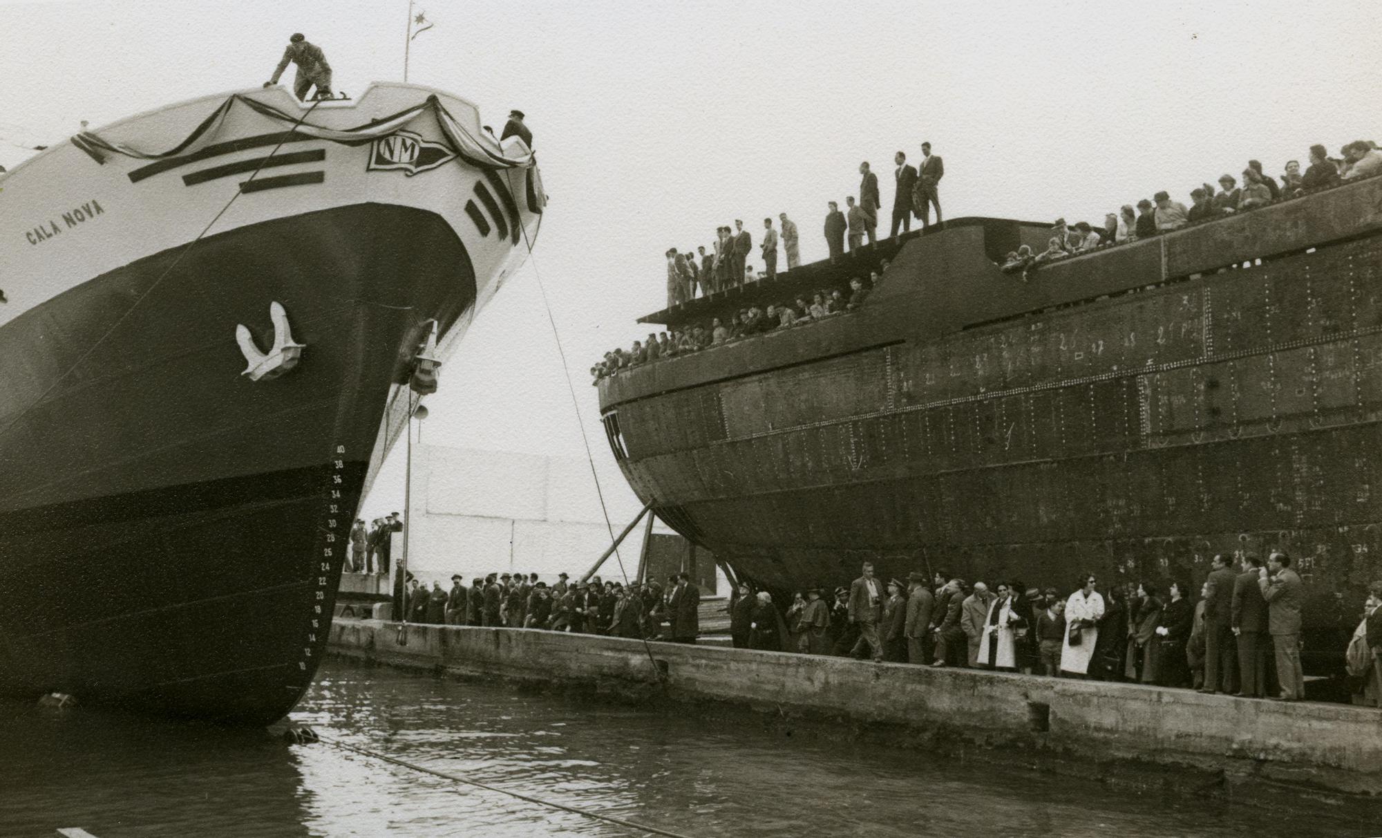 Fotografías históricas de Astilleros de Mallorca