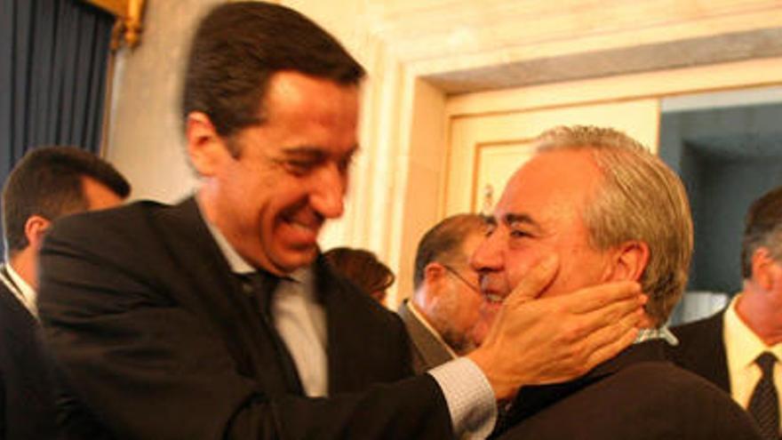 Zaplana y Alperi en una imagen de archivo