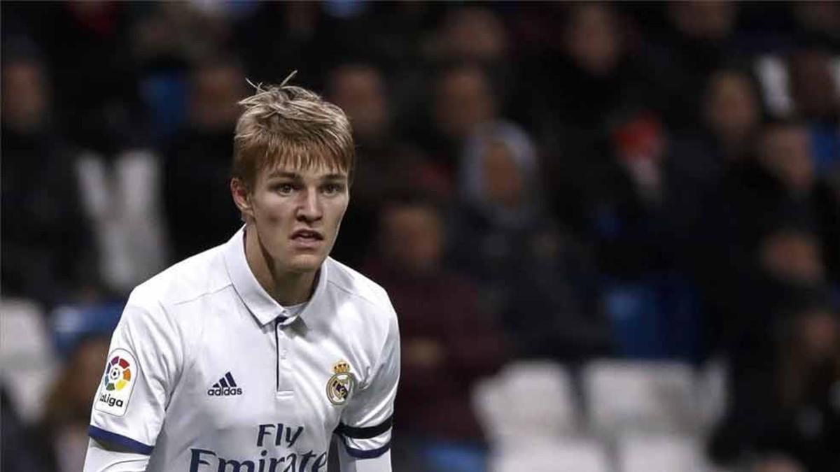 Odegaard quiere triunfar en el Real Madrid