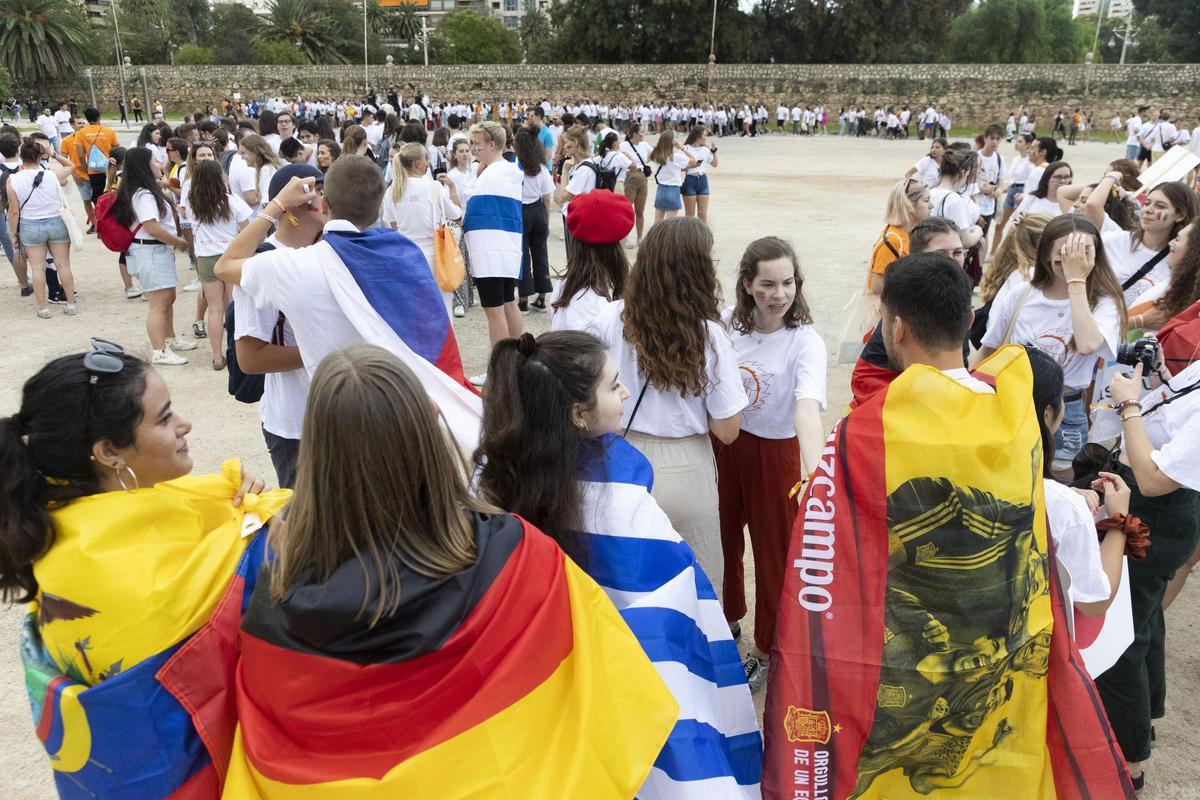 Valencia. Encuentro de Erasmus de toda España, organizado por ESN