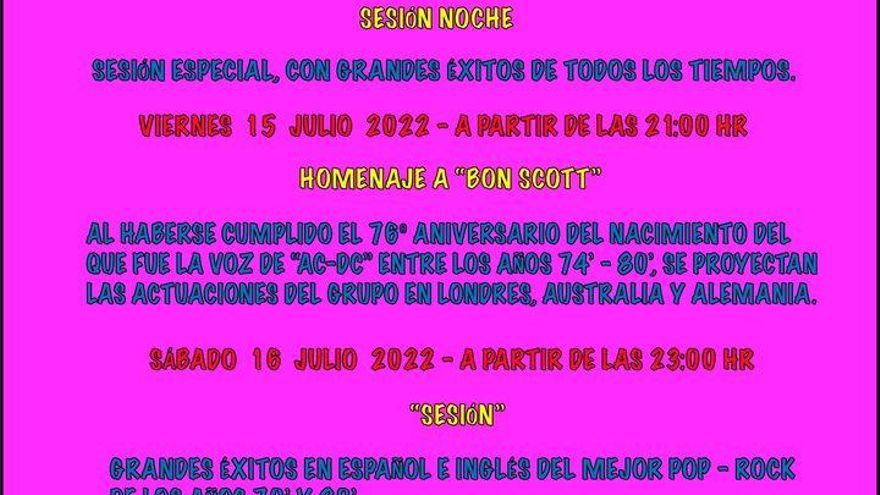 Sesión Especial