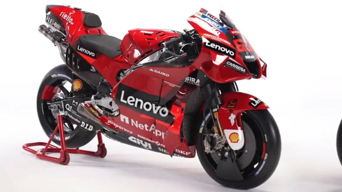 Primeras imágenes de la Ducati GP22