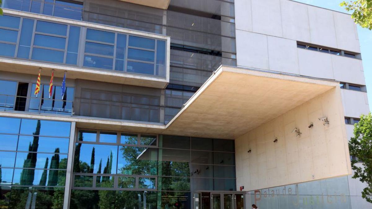 La façana del Palau de Justícia, seu de l’Audiència de Girona | ACN