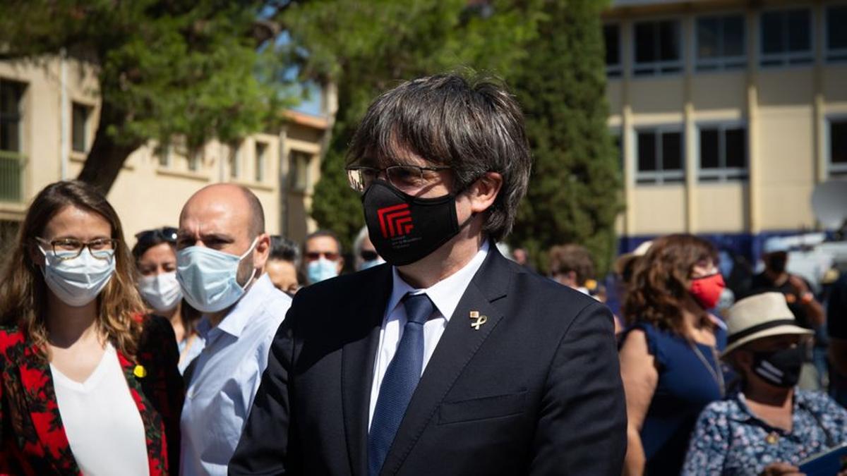 Carles Puigdemont, detenido en Cerdeña