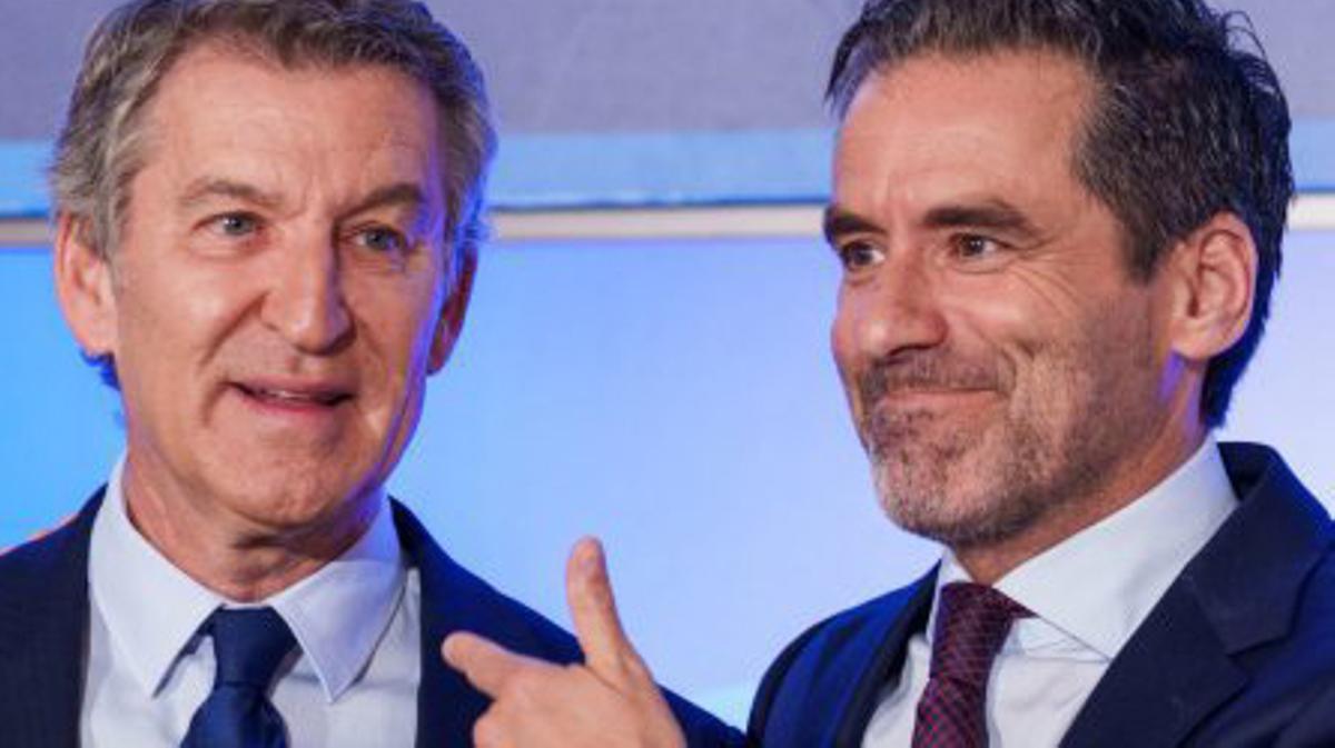 Borja Sémper i Feijóo, aquest dilluns a Madrid.. | MATIAS CHIOFALO / EUROPA PRESS