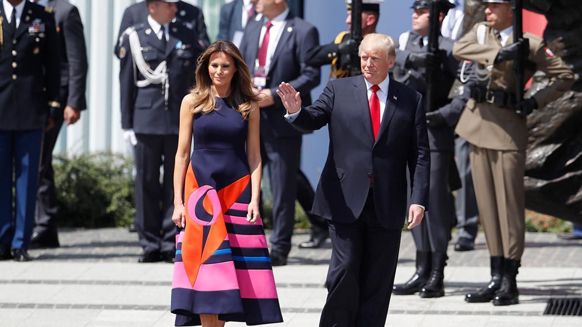 Melania Trump, embajdora de la moda española