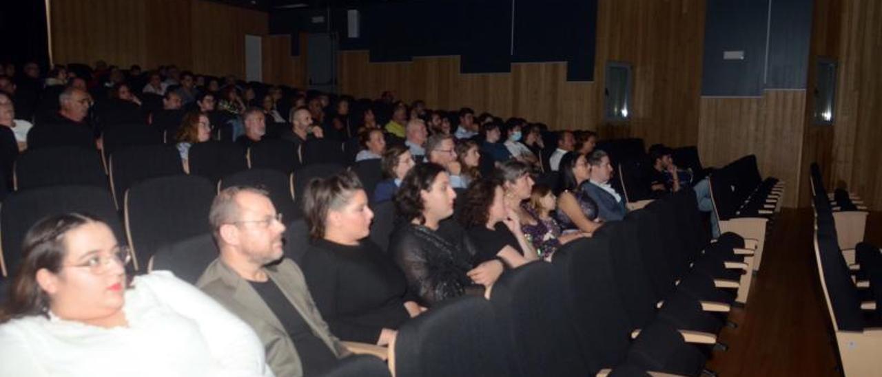 Presentación del audiolibro “La primera meiga” en el Auditorio Valle-Inclán de Vilanova.