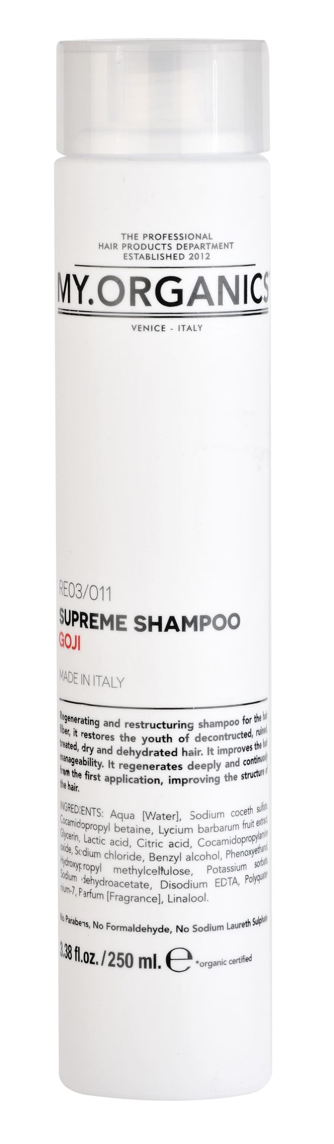 Champú The supreme de My Organics
