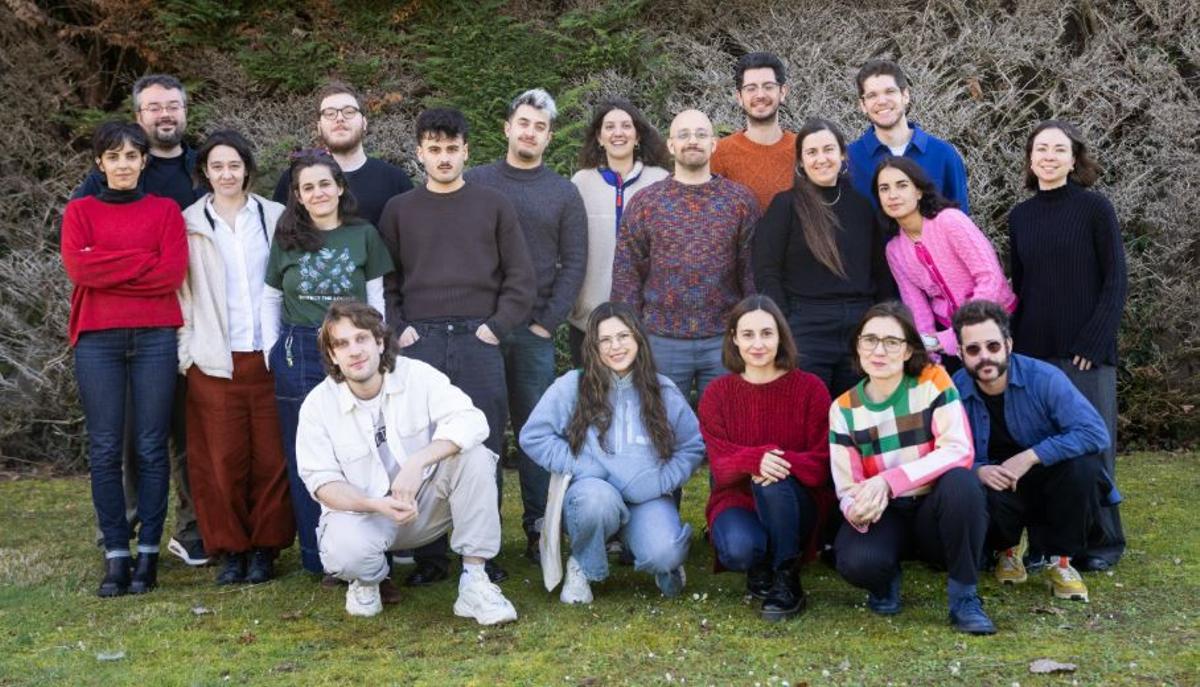 Els guionistes residents a la Faberllull.