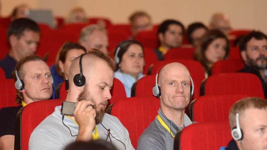 Participantes en el Congreso Internacional de Catoira. // Noé Parga