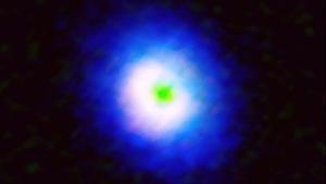 La estrella V883 Orionis, observada con el Atacama Large Millimeter/submillimeter Array, muestra vapor de agua en su disco protoplanetario.