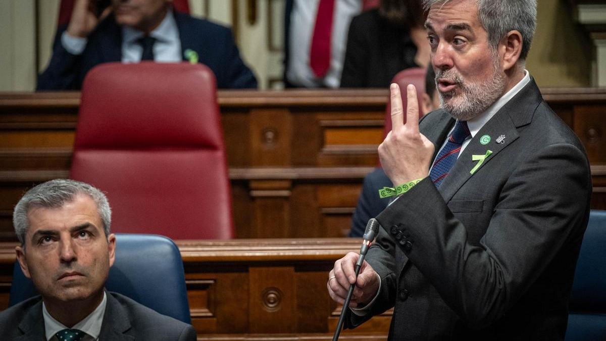 El presidente Clavijo acusa a Moncloa de usar la financiación como ...