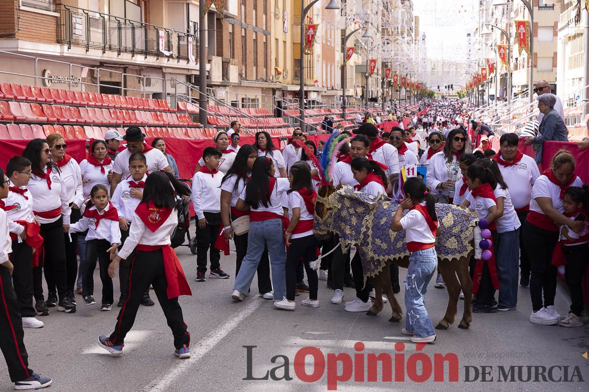 Fiestas de Caravaca | Desfile infantil del Bando de los Caballos del Vino