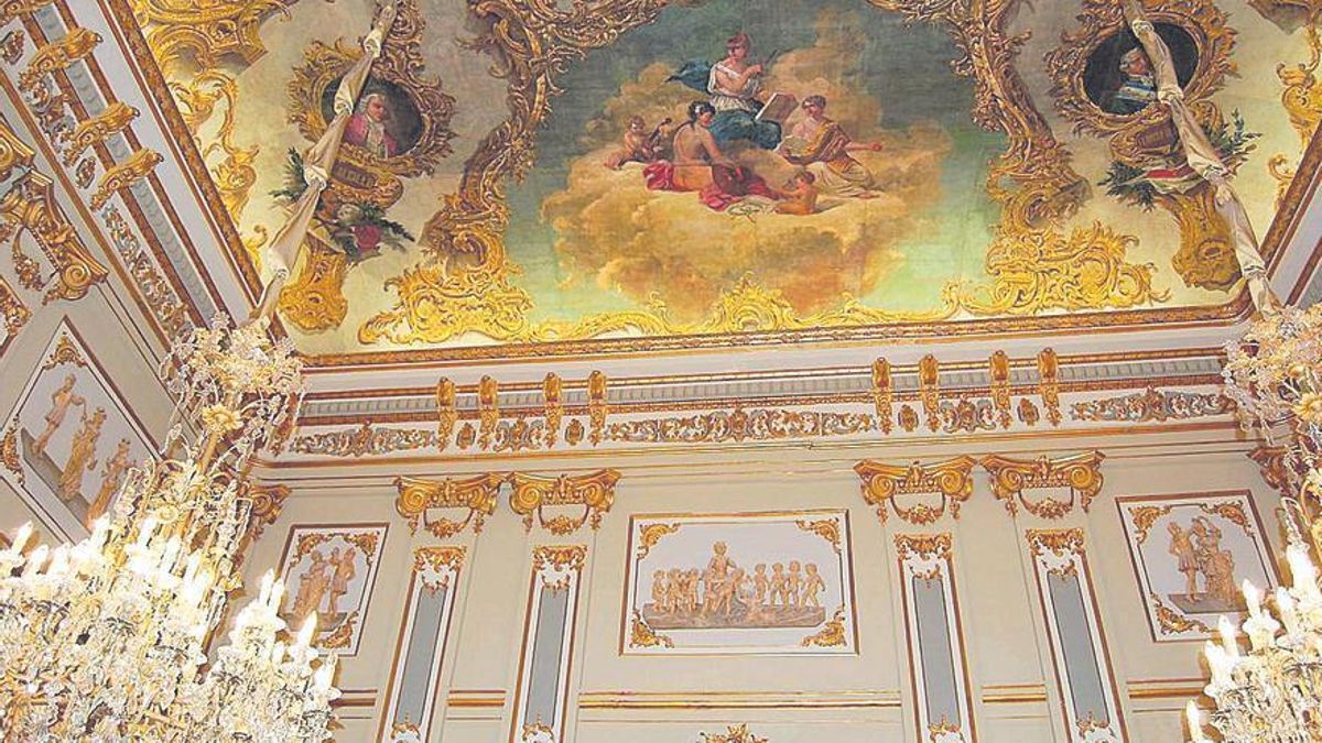 Salón de Baile del Real Casino de Murcia.