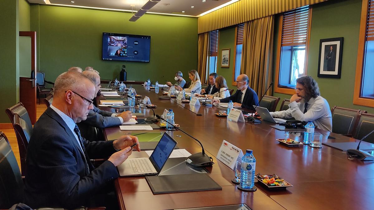 Reunión del Consejo de Administración de la Autoridad Portuaria de Vigo.