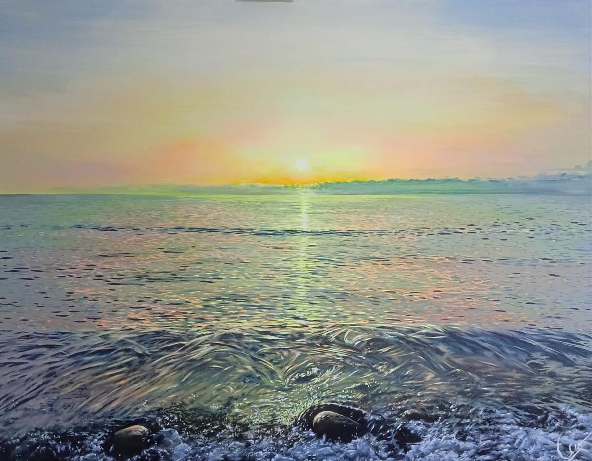 Una de sus dos obras de Pozo Izquierdo.