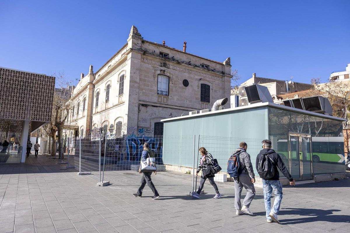 Hostal Terminus de Palma | Fotos: Empiezan las obras de reforma del emblemático edificio
