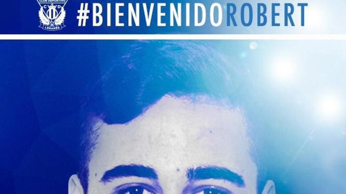 Robert Ibáñez, nuevo refuerzo del Leganés