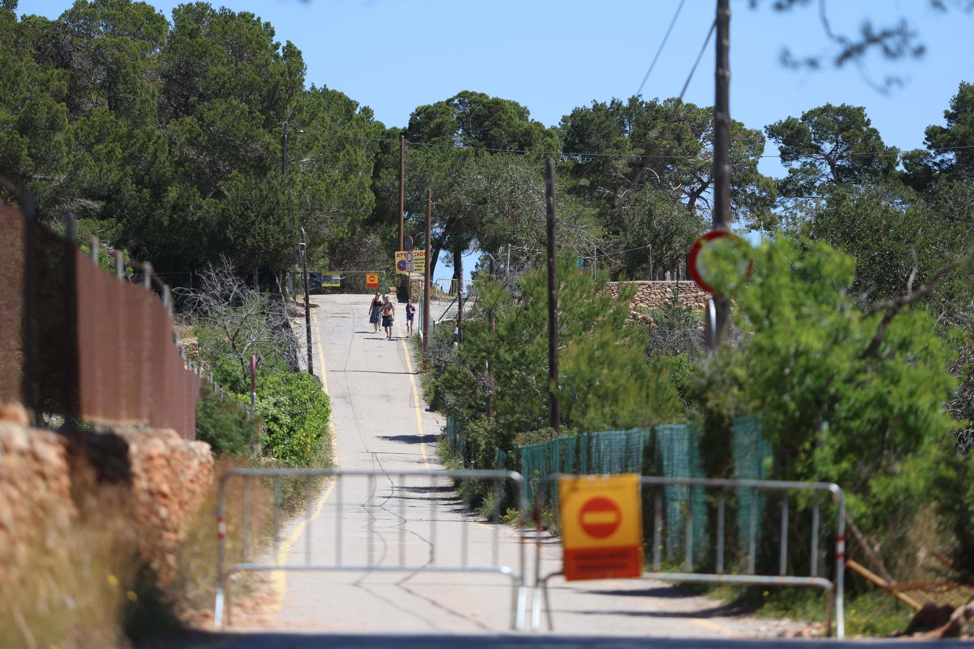 S’Aigua Blanca seguirá abierta pese al riesgo de desprendimientos