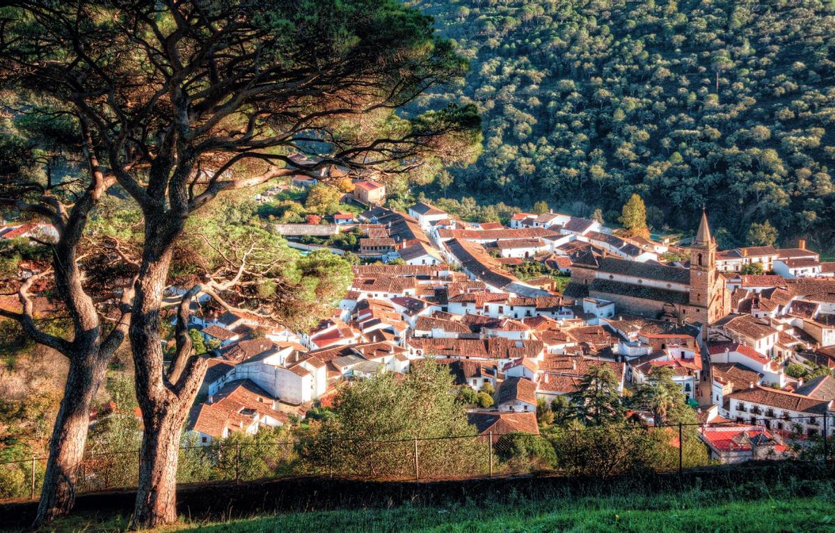 El municipio de Alájar se esconde en el Parque Natural de la Sierra de Aracena y Picos de Aroche