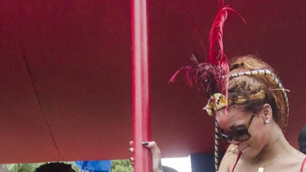 Rihanna, la reina del carnaval de Barbados