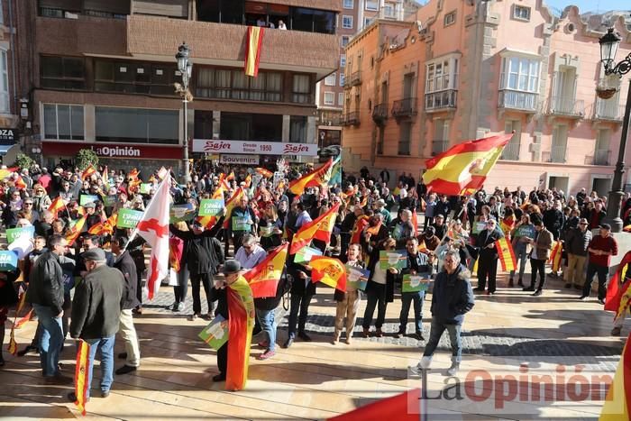 Concentración 'España existe' en Cartagena