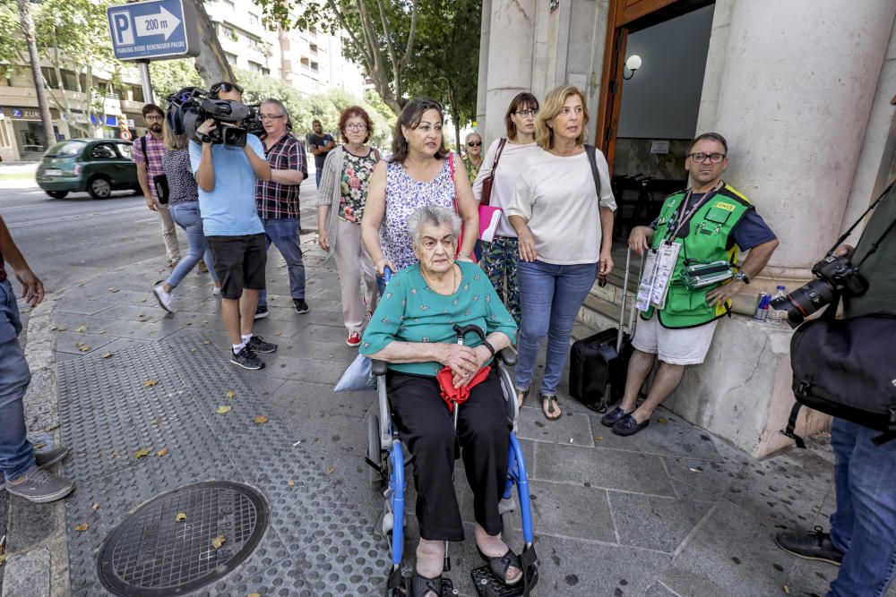 Francisca Alomar declara en Palma por una causa abierta en Argentina por crímenes franquistas