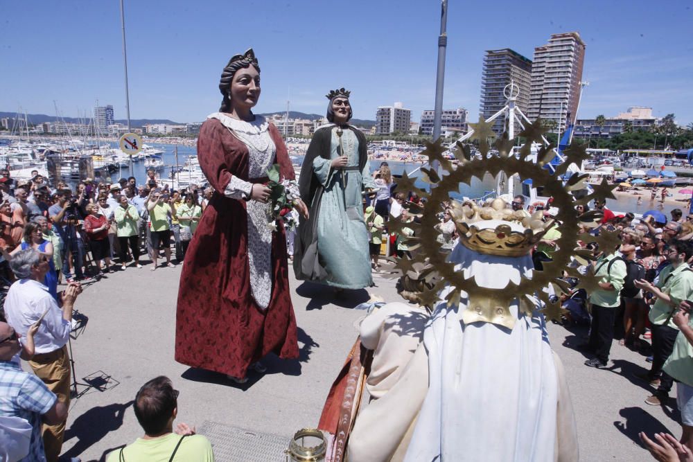 Processó marinera en honor a la Verge del Carme a Palamós