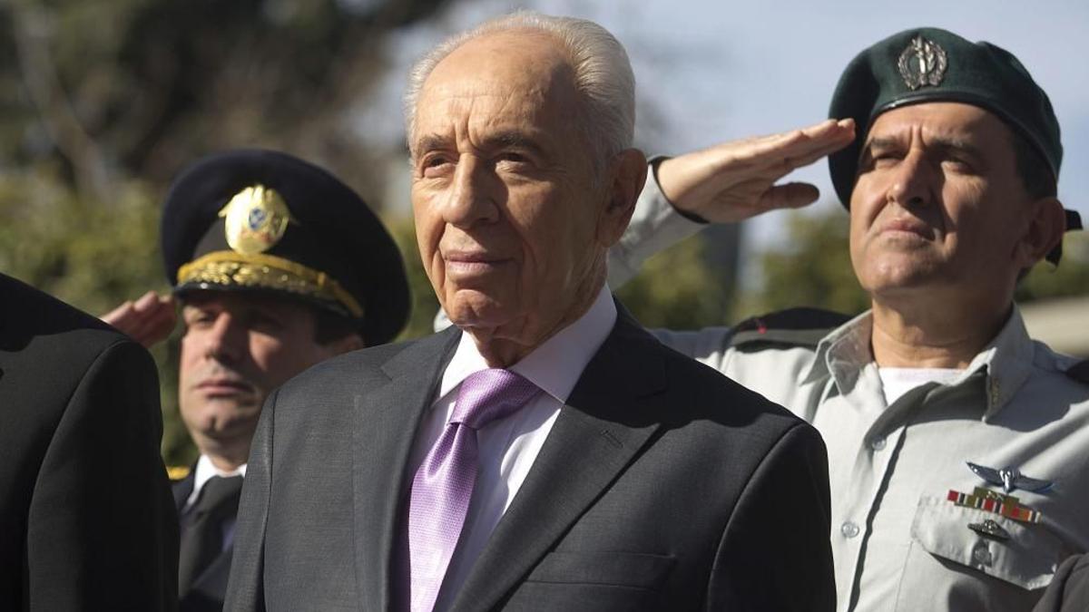 El expresidente israelí, Simon Peres.