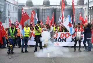 El metal de A Coruña encara hoy la primera de las tres jornadas de huelga