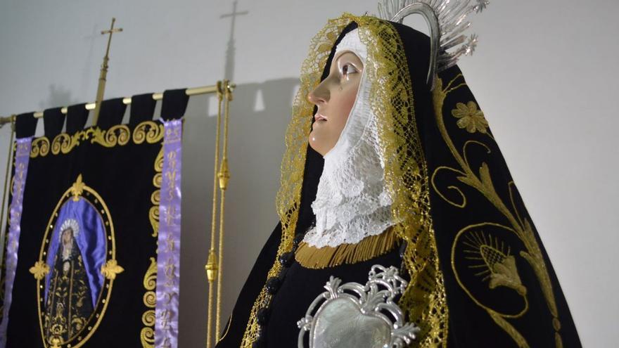 Semana Santa Benavente 2024: La Soledad, en todo su esplendor