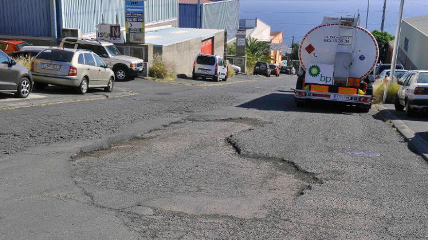 El Polígono Industrial de San Isidro-El Chorrillo, más conocido como de La Campana, en una imagen de archivo.