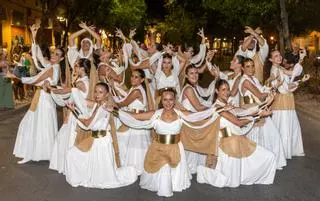 Altozano baja el telón de sus fiestas con la Entrada Cristiana