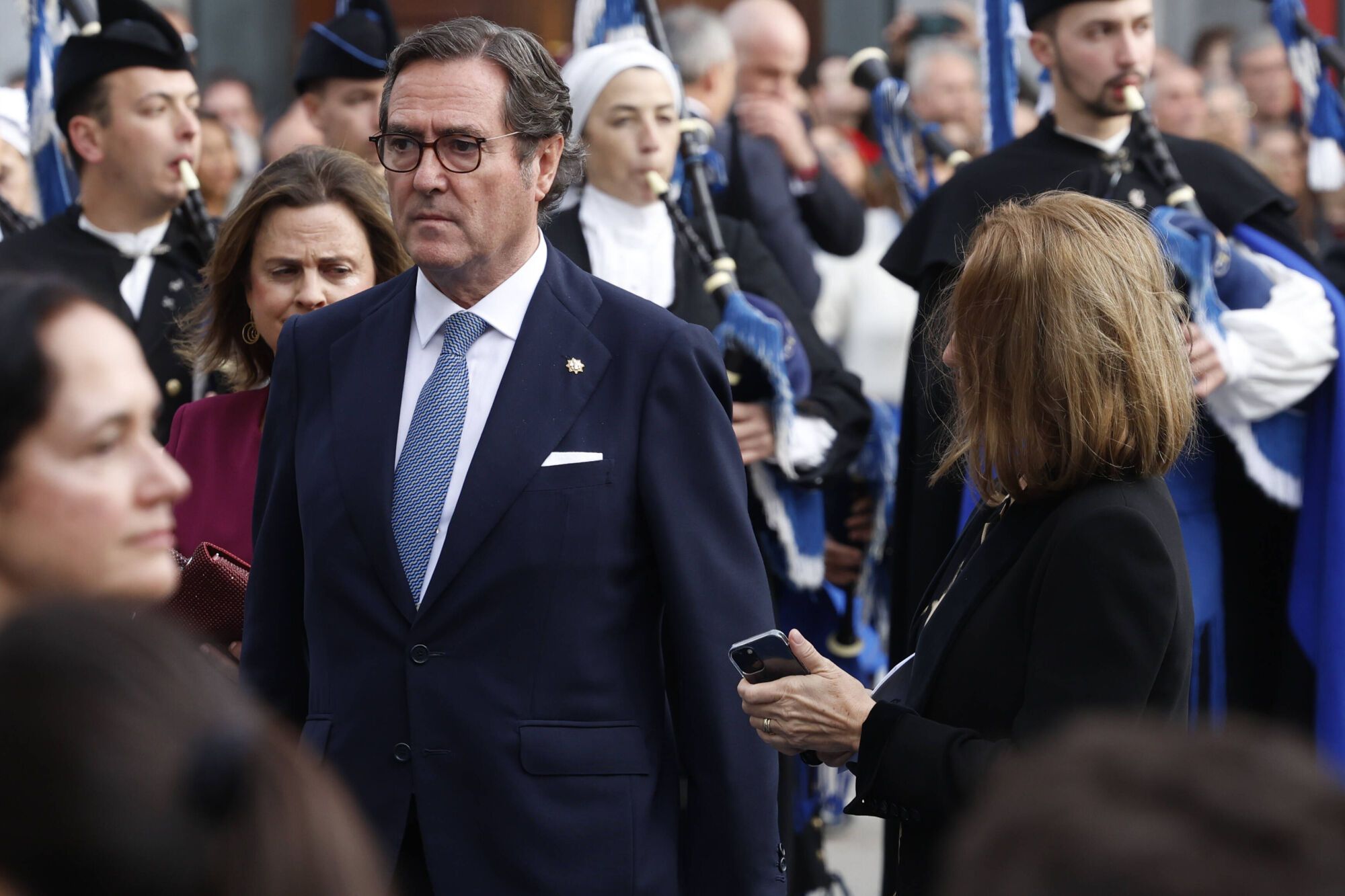  Así fue la llegada de los invitados a los premios "Princesa de Asturias" y su paso por la alfombra azul