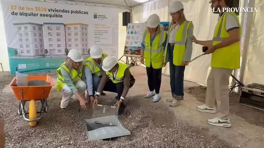 Otras 37 casas de alquiler accesible en Jinámar ya están en marcha