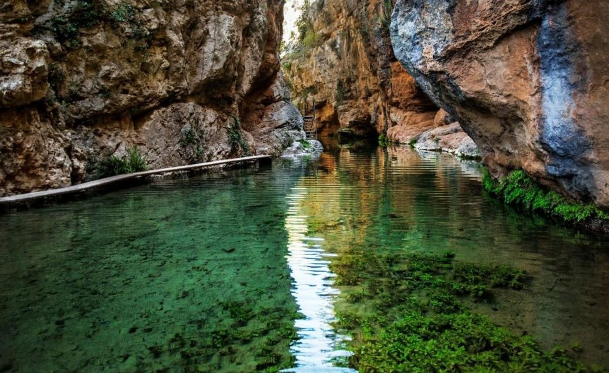 Los estrechos de Cañamar son el punto más angosto de esta ruta.
