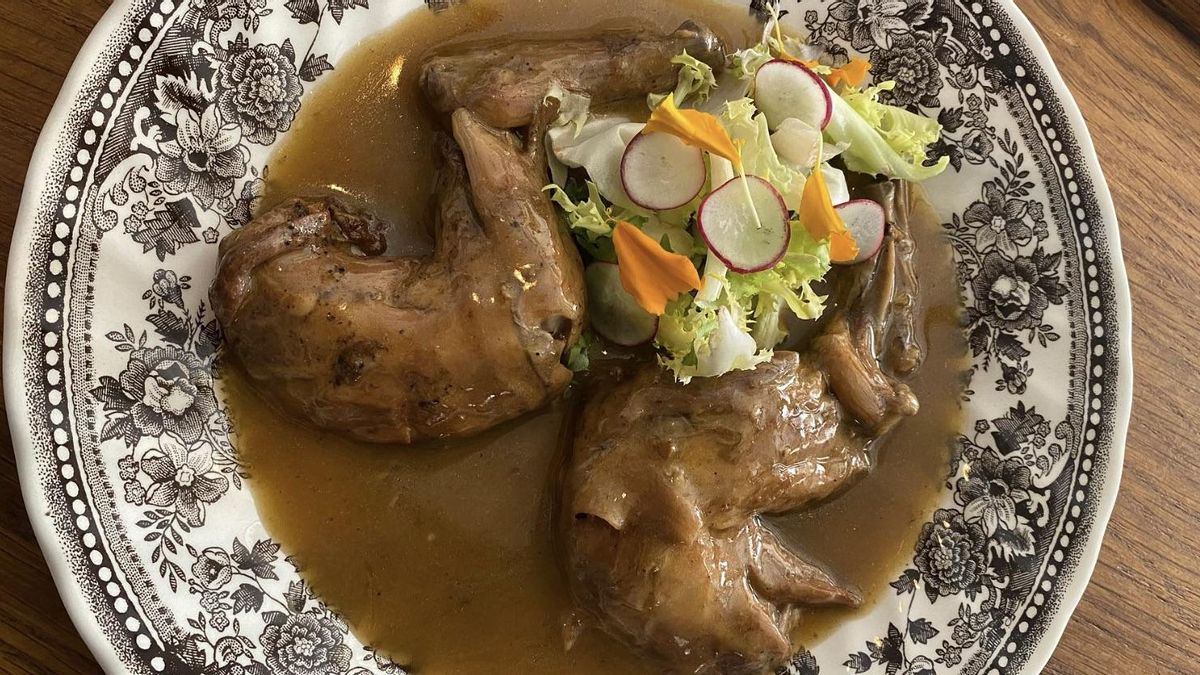 El conejo en escabeche de Quinqué.