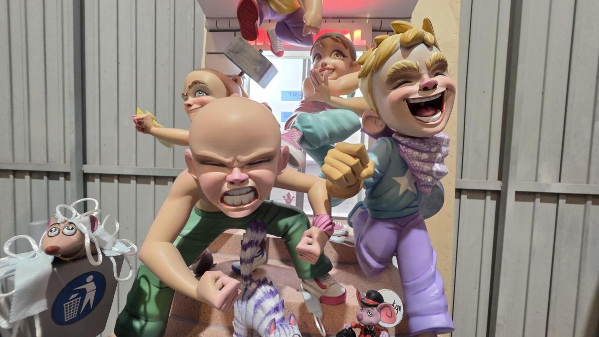 Estos son los NInots que presenta Almirante Cadarso a la Exposicion de las Fallas 2026