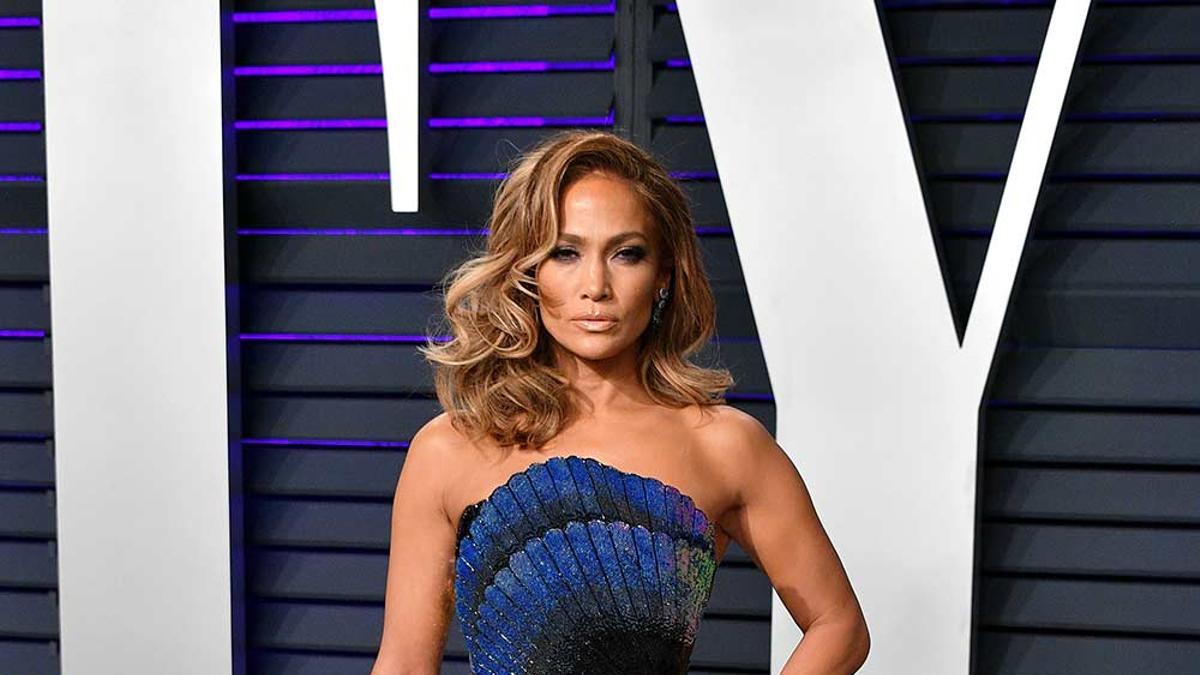 Jennifer Lopez, en la fiesta Vanity Fair post Oscars 2019