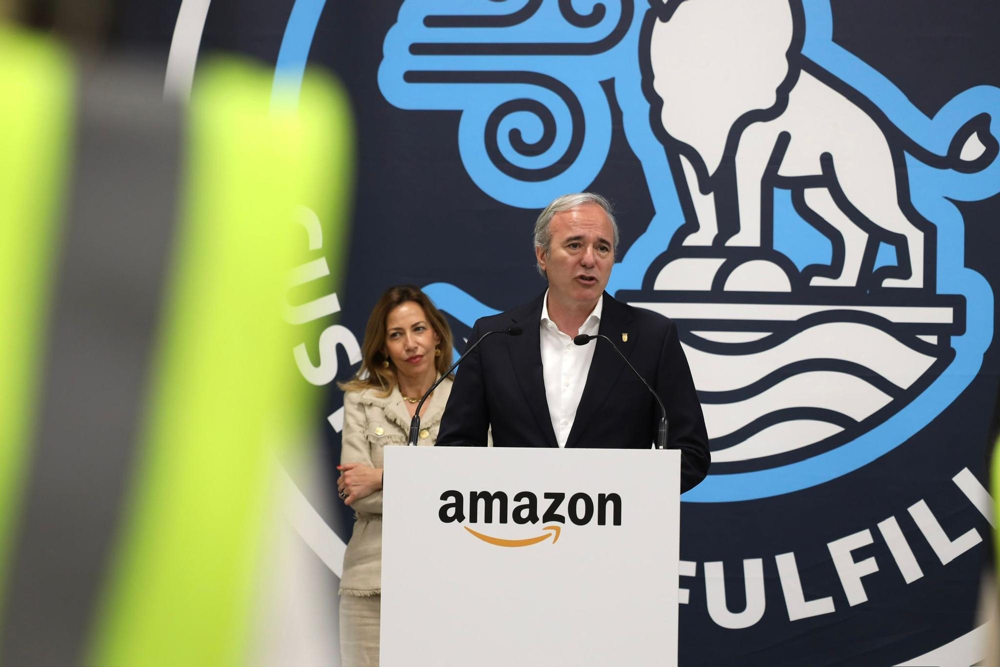 En imágenes |  El gran almacén de Amazon en Zaragoza cumple su primer año de actividad