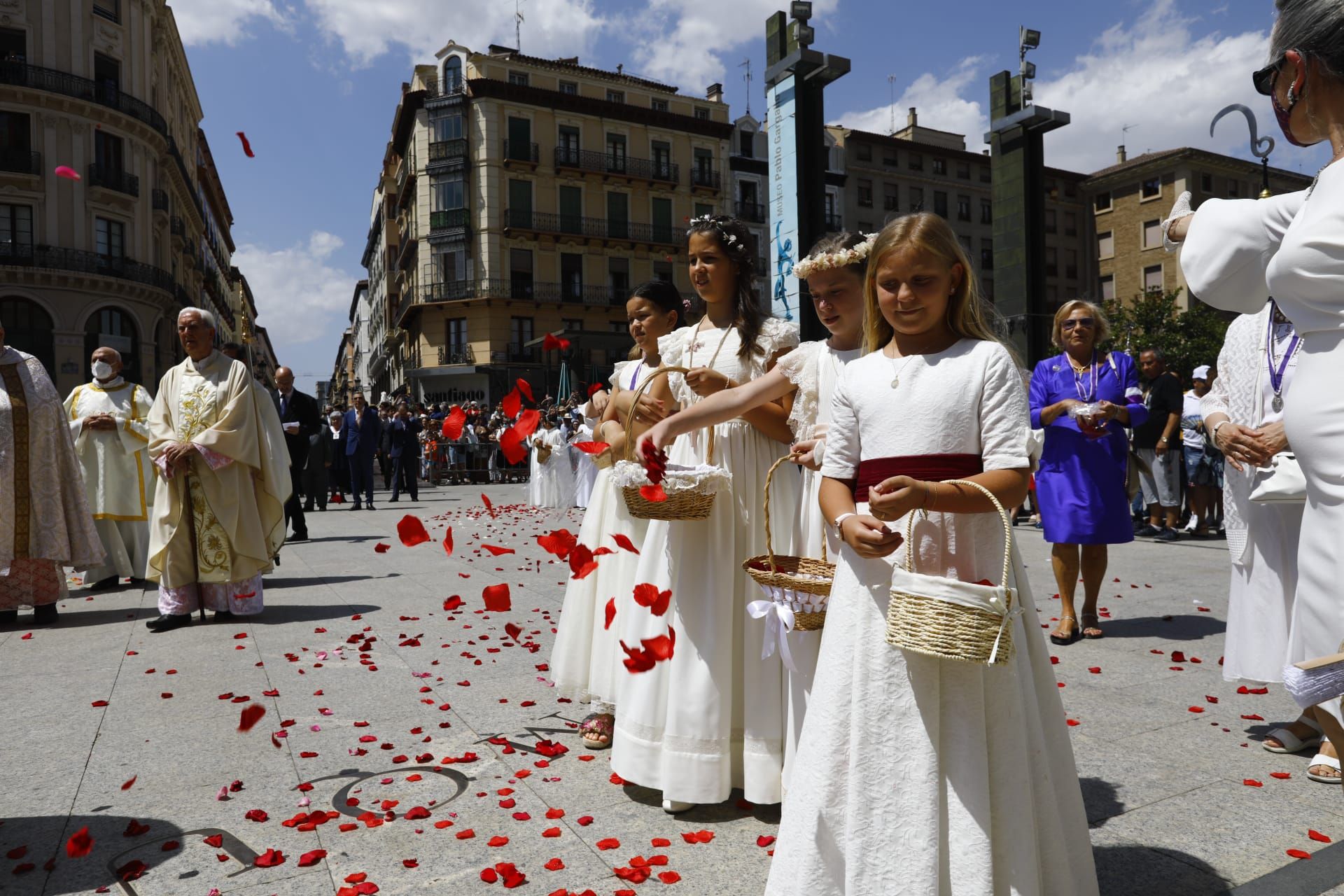 Procesión del Corpus Christi en Zaragoza