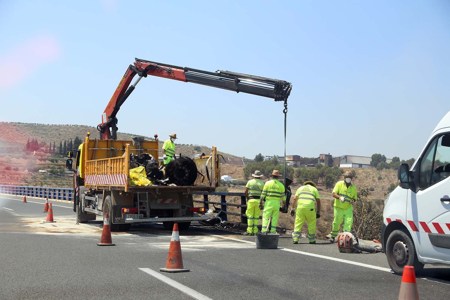 Accidente de tráfico mortal en Benamejí